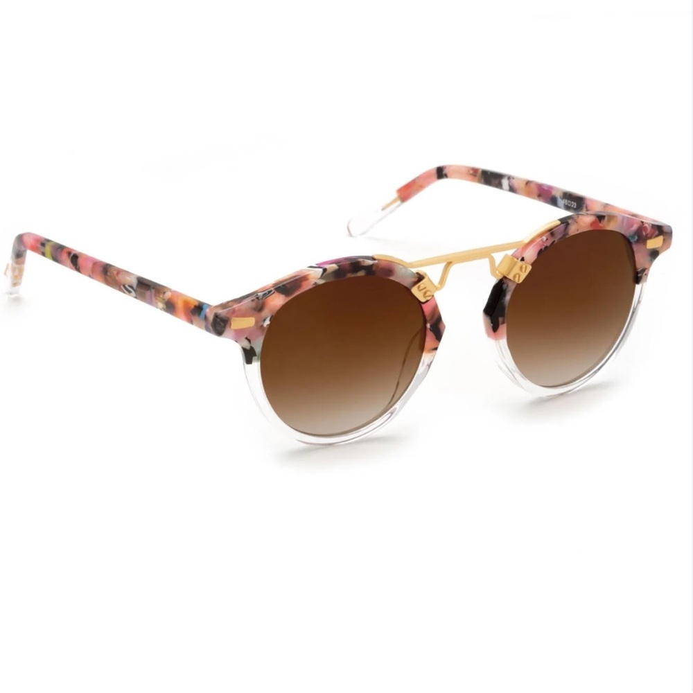 Krewe St. Louis classic Kokomo pattern sunglasses Tortoiseshell Sunglasses